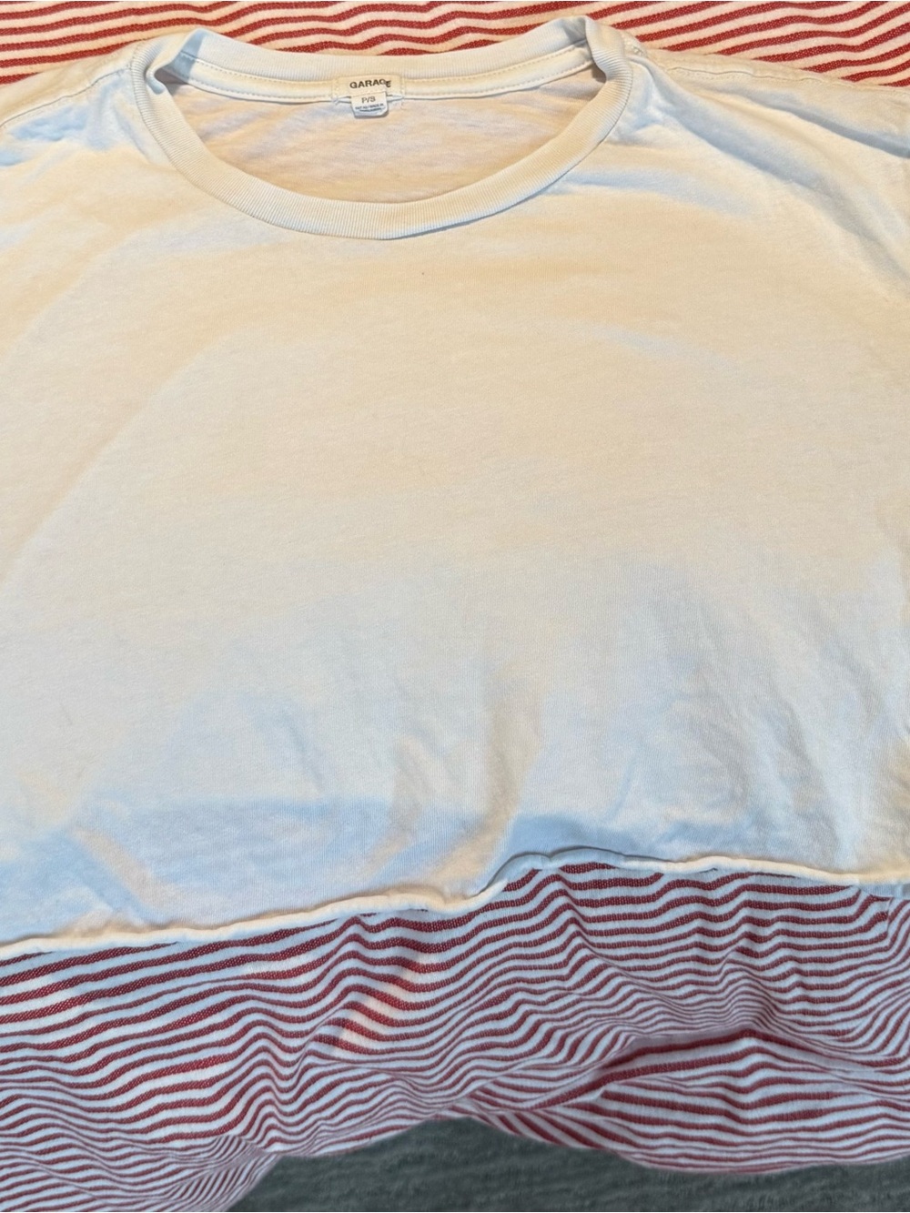 Garage White Short-Sleeve Tee